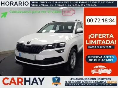 Usado Skoda Karoq Ambition 150 CV (110 kW) 2021 Blanco SUV