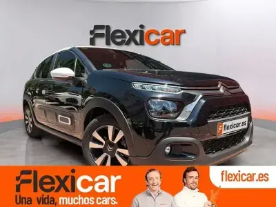 Usado Citroën C3 PureTech 83 CV (61 kW) 2021 Negro Utilitario