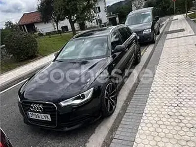 Usado Audi A6 204 CV (150 kW) 2012 Negro Familiar