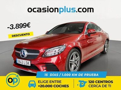 Usado Mercedes C300 258 CV (189 kW) 2021 Rojo Coupe