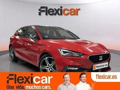 Usado Seat Leon FR 150 CV (110 kW) 2021 Rojo Berlina
