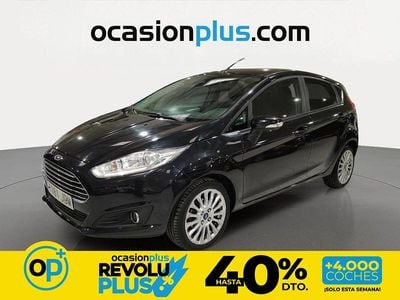 Usado Ford Fiesta Titanium 101 CV (74 kW) 2015 Negro Utilitario