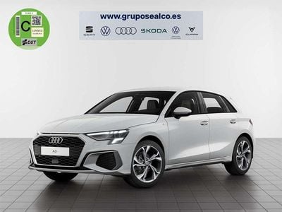 Usado Audi A3 Sportback S-Line 116 CV (85 kW) 2023 Blanco Utilitario