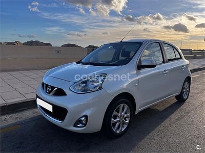 Blanco Usado 2017 Nissan Micra Tekna Berlina | 7900 € (Precio justo)