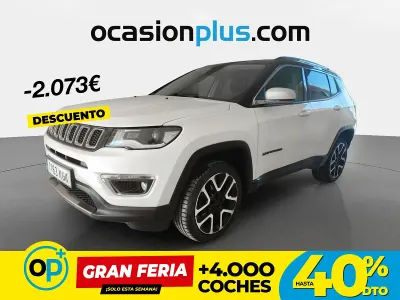 Usado Jeep Compass Limited 140 CV (102 kW) 2017 Blanco SUV
