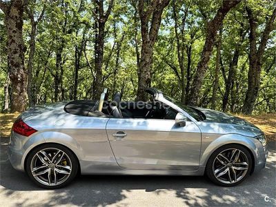 Usado Audi TT Roadster 250 CV (183 kW) 2007 Gris / plata Descapotable