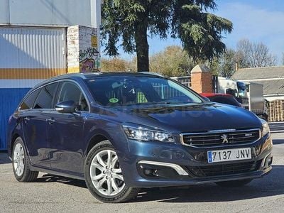 Usado Peugeot 508 SW Allure 150 CV (110 kW) 2017 Azul Familiar