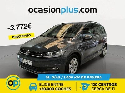 Usado VW Touran Business 150 CV (110 kW) 2021 Gris Monovolumen