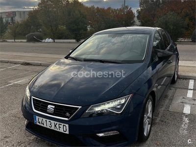 Usado Seat Leon FR 184 CV (135 kW) 2017 Azul Berlina