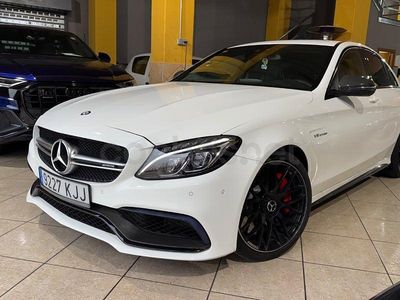 Usado Mercedes C63S AMG AMG 510 CV (375 kW) 2015 Blanco Berlina
