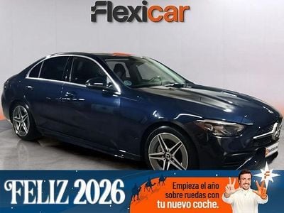 Azul Usado 2021 Mercedes C200 Berlina | 36.990 € (Precio justo)