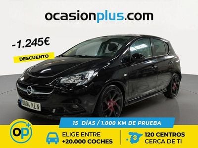Usado Opel Corsa Selective 90 CV (66 kW) 2018 Negro Utilitario