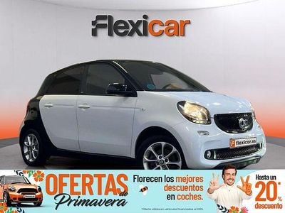 Usado Smart ForFour Passion 71 CV (52 kW) 2015 Blanco Utilitario