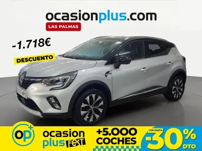 Usado Renault Captur Techno 90 CV (66 kW) 2024 Gris SUV