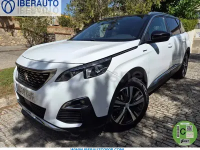 Usado Peugeot 5008 GT-line 150 CV (110 kW) 2018 Blanco SUV