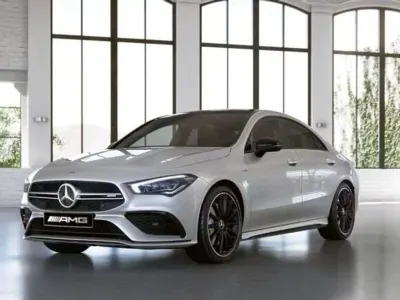 Usado Mercedes CLA35 AMG AMG 306 CV (225 kW) 2020 Gris claro Coupe