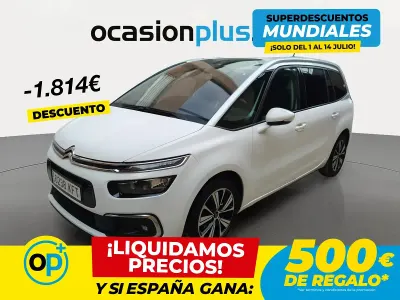Usado Citroën C4 Feel 120 CV (88 kW) 2017 Blanco Monovolumen