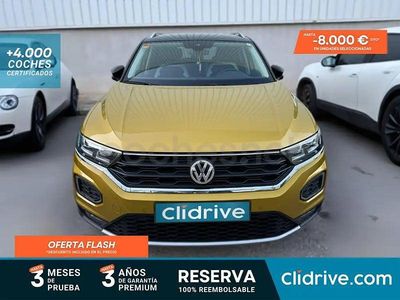 Usado VW T-Roc Sportline 190 CV (139 kW) 2018 Amarillo SUV