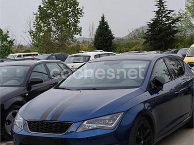 Usado Seat Leon FR 122 CV (89 kW) 2014 Azul Berlina