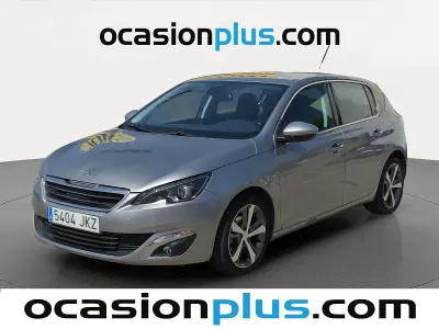Usado Peugeot 308 Allure 131 CV (96 kW) 2015 Gris Utilitario