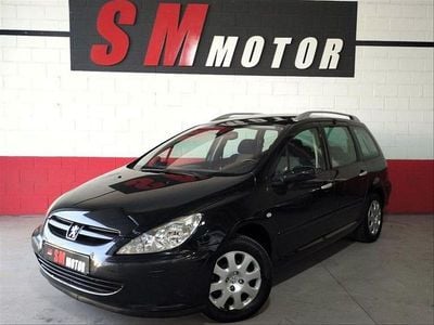 Usado Peugeot 307 110 CV (80 kW) 2005 Negro Familiar