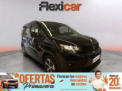 Usado Peugeot Rifter Allure 100 CV (73 kW) 2023 Negro Monovolumen
