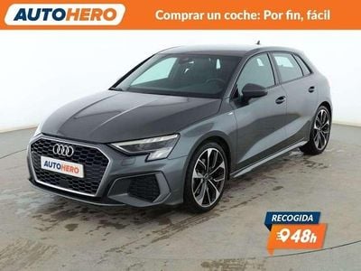 Usado Audi A3 S-Line 150 CV (110 kW) 2022 Gris Berlina