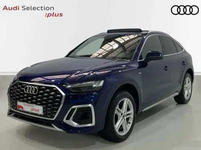 Usado Audi Q5 Sportback S-Line 204 CV (150 kW) 2022 Azul SUV