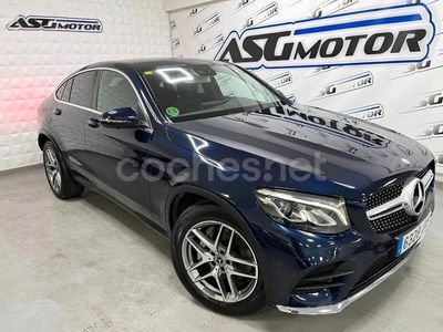 Usado Mercedes GLC220 170 CV (125 kW) 2017 Azul Coupe