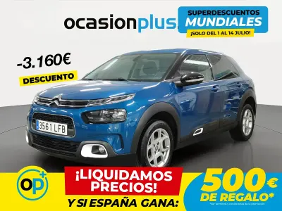 Usado Citroën C4 PureTech 110 CV (80 kW) 2020 Azul SUV