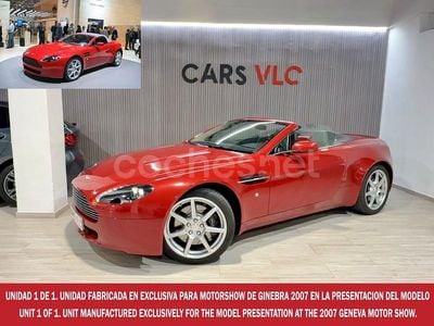 Usado Aston Martin V8 Vantage 380 CV (279 kW) 2007 Granate Descapotable