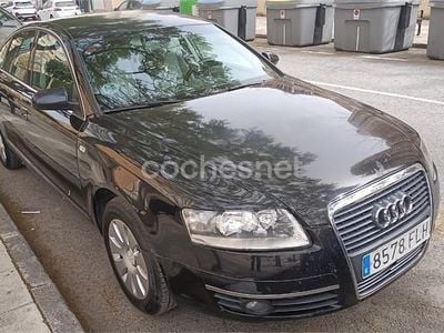 Usado Audi A6 140 CV (102 kW) 2007 Negro Berlina