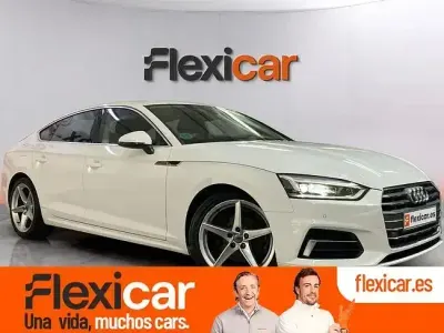 Usado Audi A5 Sportback 150 CV (110 kW) 2018 Blanco Utilitario