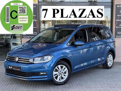 Usado VW Touran Advance 150 CV (110 kW) 2020 Azul Monovolumen