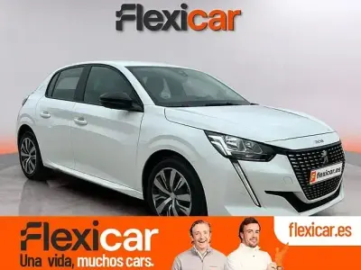 Usado Peugeot 208 Active 100 CV (73 kW) 2023 Azul Utilitario
