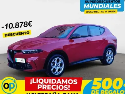 Usado Alfa Romeo Tonale Sprint 131 CV (96 kW) 2022 Rojo SUV