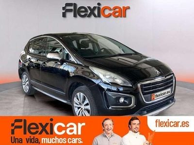 Usado Peugeot 3008 Allure 120 CV (88 kW) 2016 Negro Monovolumen