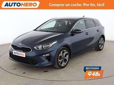 Usado Kia Ceed 101 CV (74 kW) 2019 Azul Utilitario