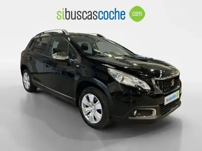 Usado Peugeot 2008 Active 100 CV (73 kW) 2016 Negro SUV