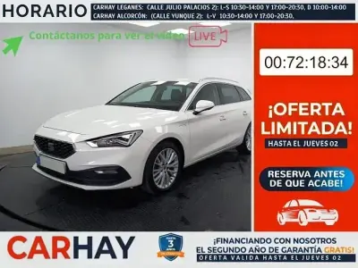 Usado Seat Leon XCELLENCE 204 CV (150 kW) 2021 Blanco Berlina