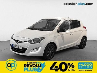Usado Hyundai i20 GO! 75 CV (55 kW) 2015 Blanco Utilitario