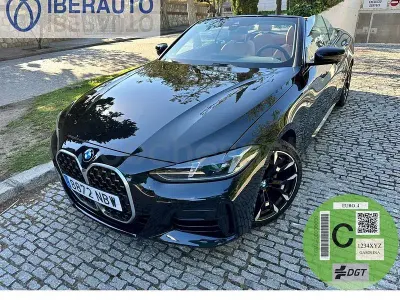 Usado BMW 420 Cabriolet Comfort Edition 184 CV (135 kW) 2025 Negro Descapotable