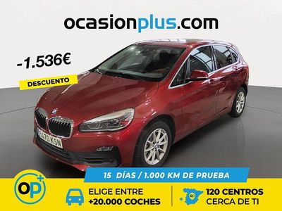 Rojo Usado 2018 BMW 218 Active Tourer Monovolumen | 16.500 €