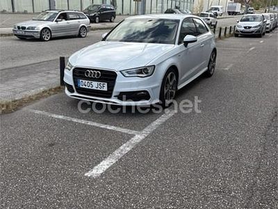 Usado Audi A3 S-Line 150 CV (110 kW) 2016 Blanco Berlina