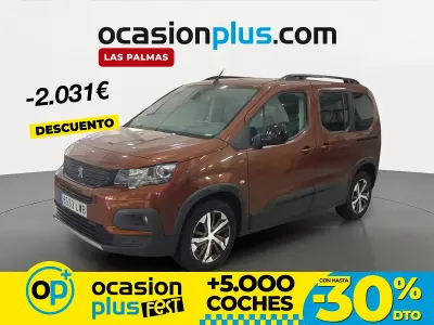 Usado Peugeot Rifter Business-Line 100 CV (73 kW) 2022 Marrón Monovolumen