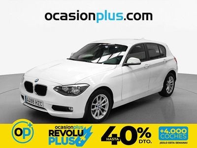 Usado BMW 116 116 CV (85 kW) 2014 Blanco Utilitario