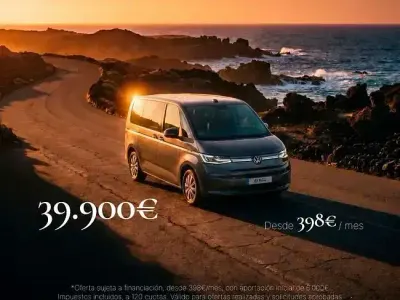 Usado VW Multivan 245 CV (180 kW) 2025 Negro Monovolumen
