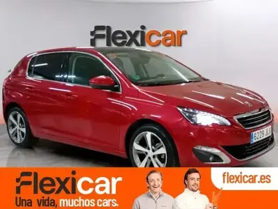Brugt Peugeot 308 Allure 120 HK (88 kW) 2016 Rød
