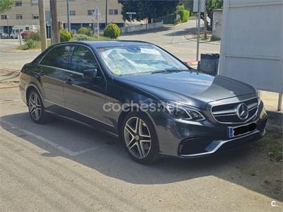 Usado Mercedes E250 Avantgarde 204 CV (150 kW) 2009 Gris / plata Berlina