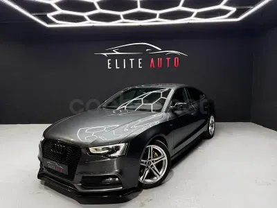Usado Audi A5 Sportback Advanced 190 CV (139 kW) 2015 Gris / plata Utilitario